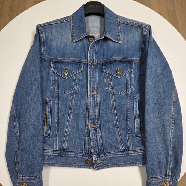 벨리에 브로큰엄브렐라 데님자켓