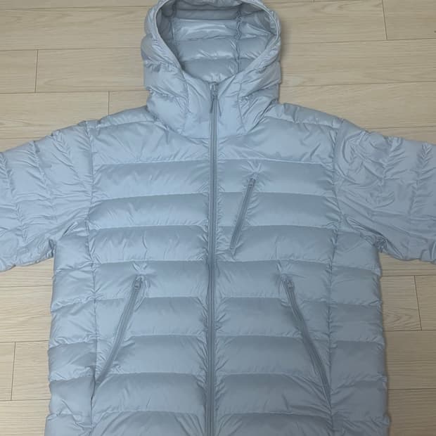 무신사 스탠다드 시티레져 경량패딩 L