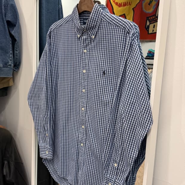 00s Polo RL 폴로 랄프로렌 BLAKE 체크 셔츠