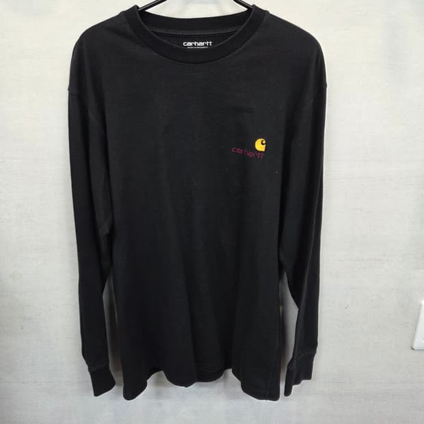 칼하트 wip 아메리칸 스크립트 롱슬리브 긴팔 s