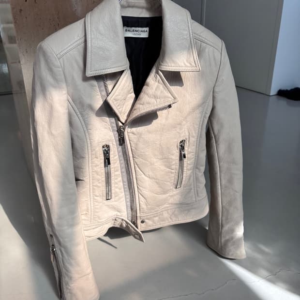 Vintage Balenciaga Leather Jacket