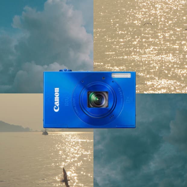 희귀! 코발트 블루) Canon ixus 510hs 빈티지디카