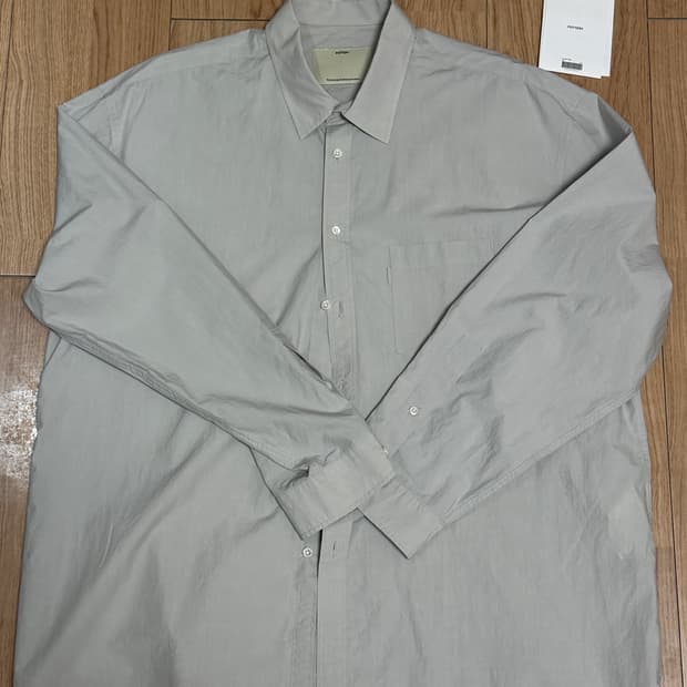 포터리 컴포트 셔츠 실버
