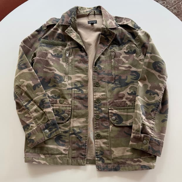 밀리터리 자켓 by TOPSHOP (size 36)