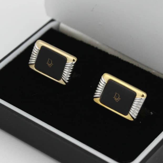 디올 B+등급 남자 명품 커프스 빈티지