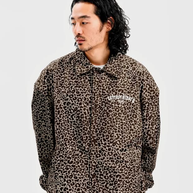 엑스트라오디너리 레오파드 코치자켓