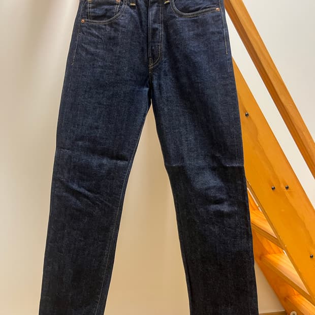 LVC 47501 리지드 생지 데님 사이즈 31x34