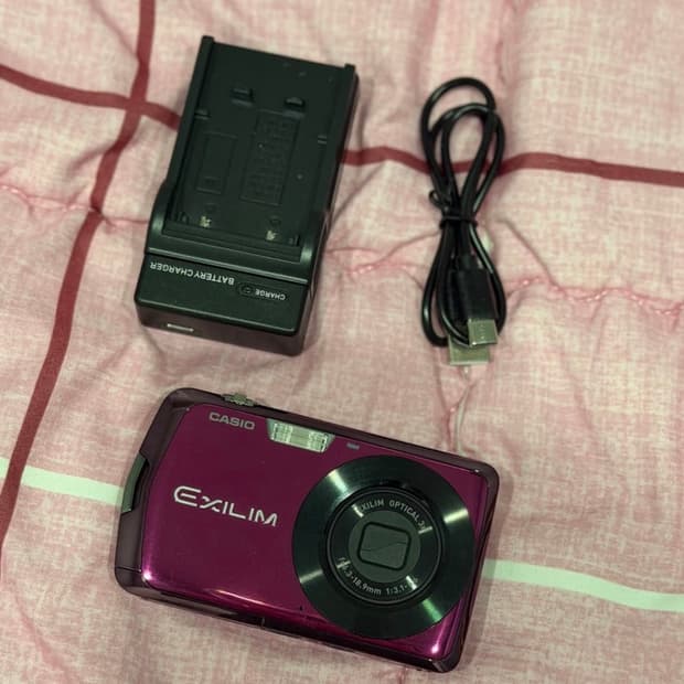 메이크업모드/ 카시오 엑슬림 z330 pink color