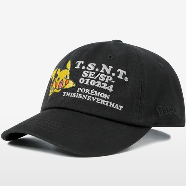 디스이즈네버댓 포켓몬 피카츄 볼캡