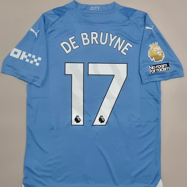 23-24 맨시티 홈 케빈 더 브라위너 유니폼M 레플리카
