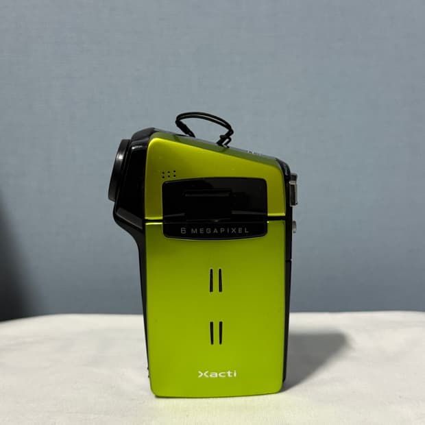 산요 작티 SANYO Xacti DMX-CG65 그린 빈티지캠코더