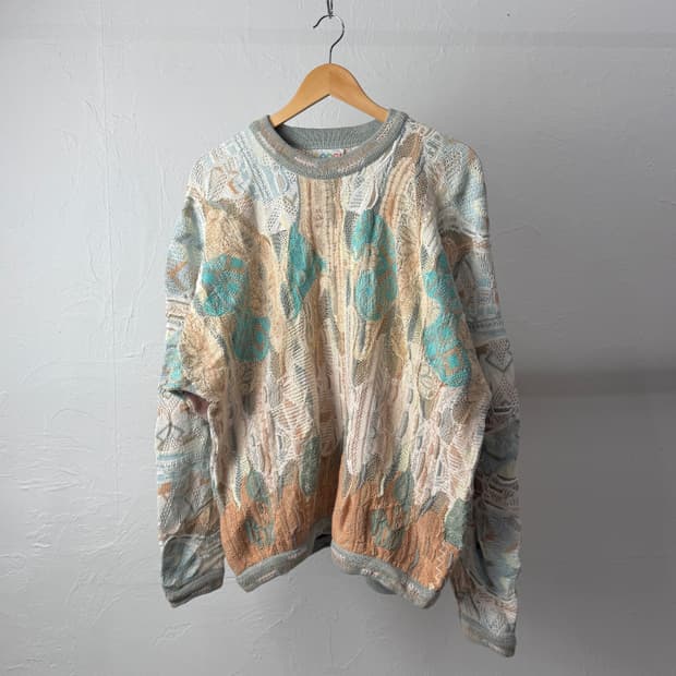 Coogi 케이블 울 니트