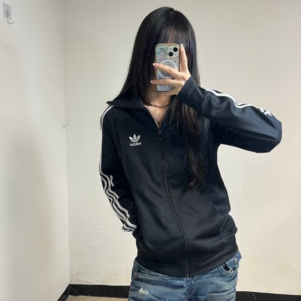 Adidas Black Europa Track Jacket