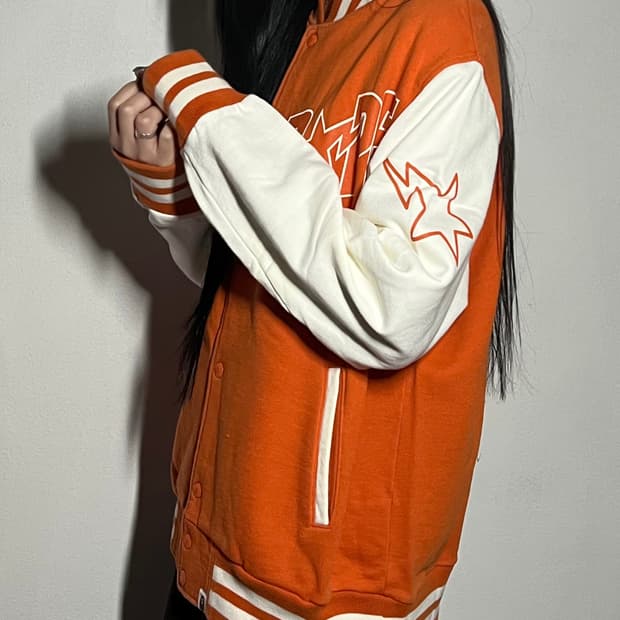 A Bathing Ape B★PE Logo Varsity Jacket