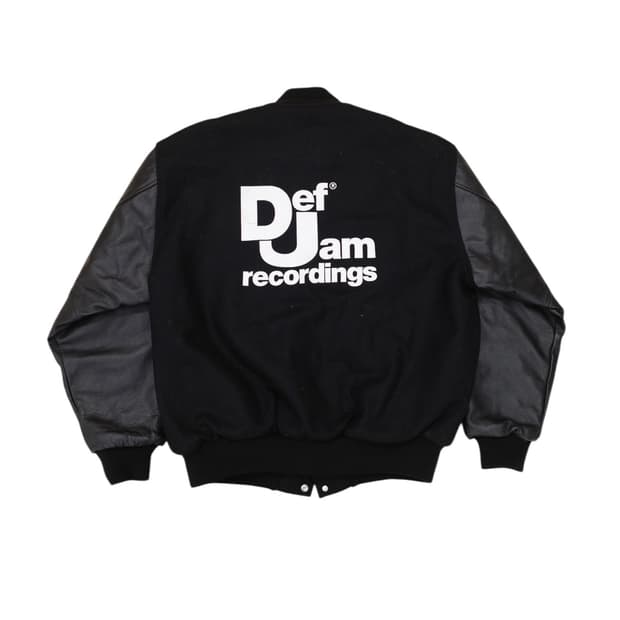 90‘s 데프잼 레코딩스 바시티 자켓