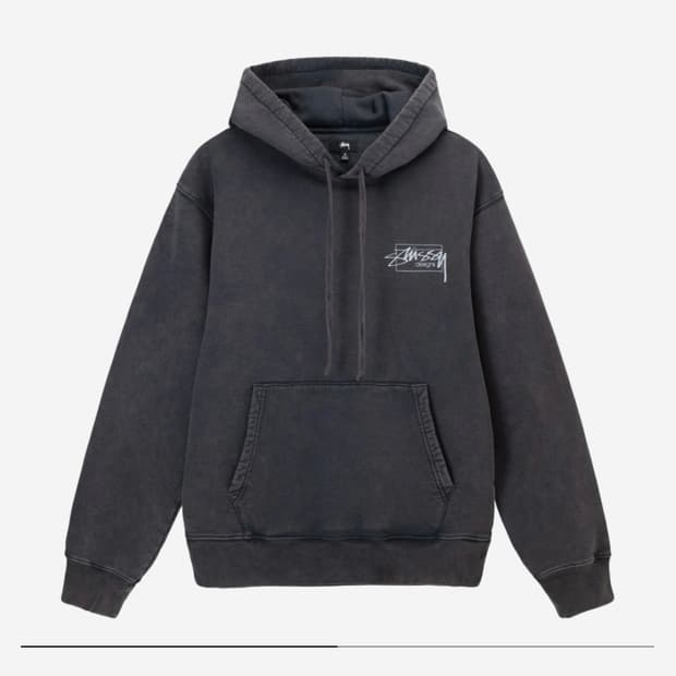 스투시 디자인 후드