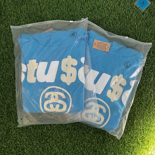 스투시 x cpfm 8볼 러그 콜라보 후드티