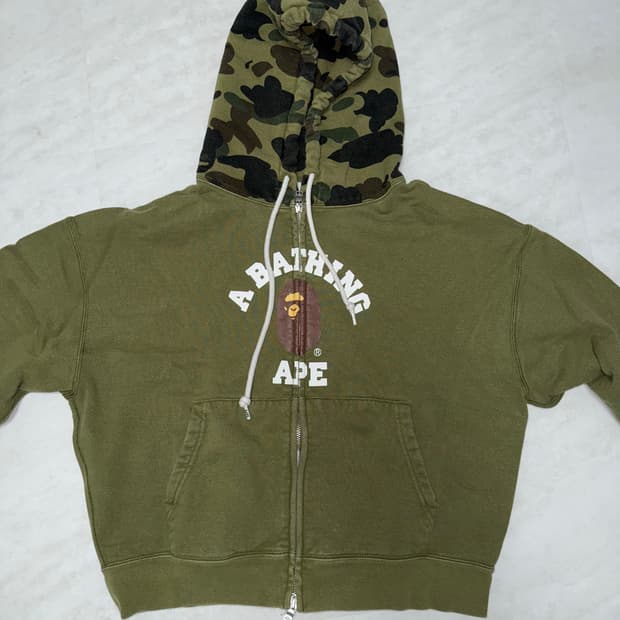 베이프 후드집업