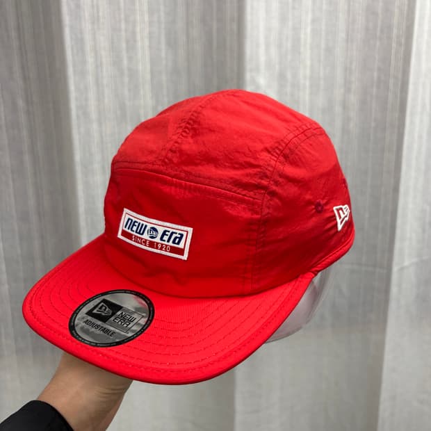 뉴에라 나일론 트랙 제트캡 모자 NEW ERA camp cap
