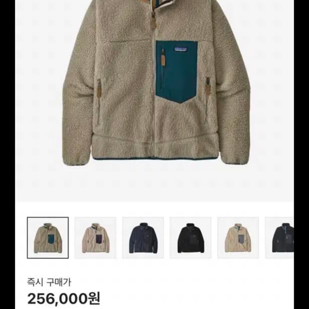 파타고니아 클래식 레트로x 자켓 펠리컨 다크 보레알리스 그린 xl