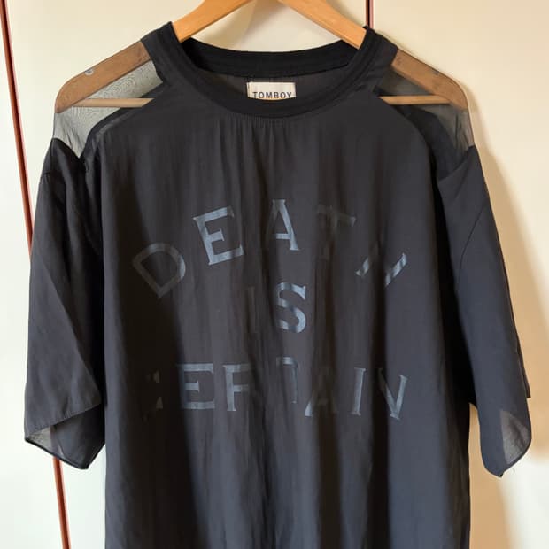 스튜디오 톰보이 시스루 티셔츠