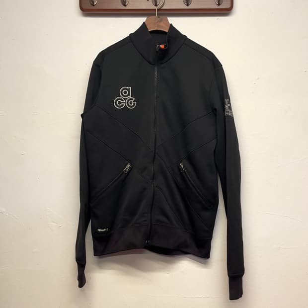 나이키 ACG 블랙 트랙탑 져지 자켓