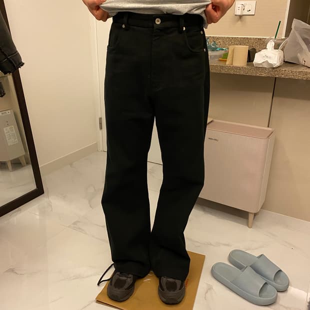 Stu office 플레어데님 