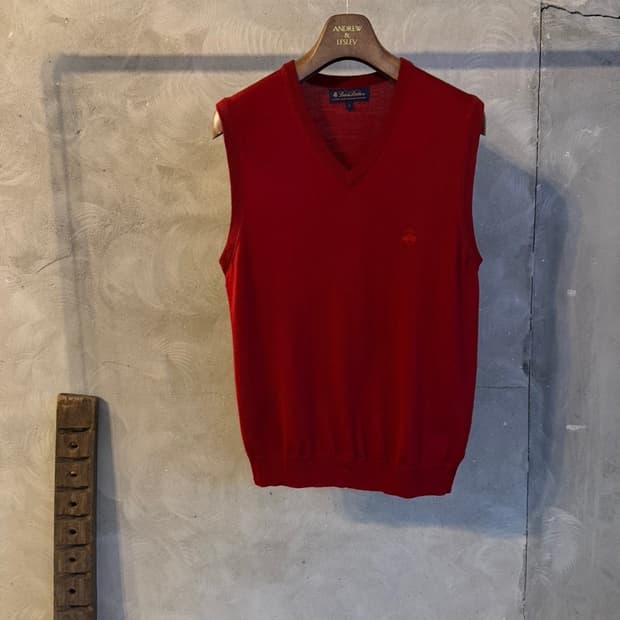 브룩스 브라더스 니트베스트 남성95-슬림100