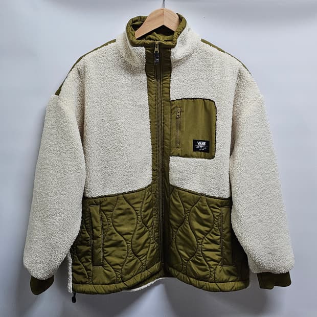 반스 플리스자켓 S 오버핏