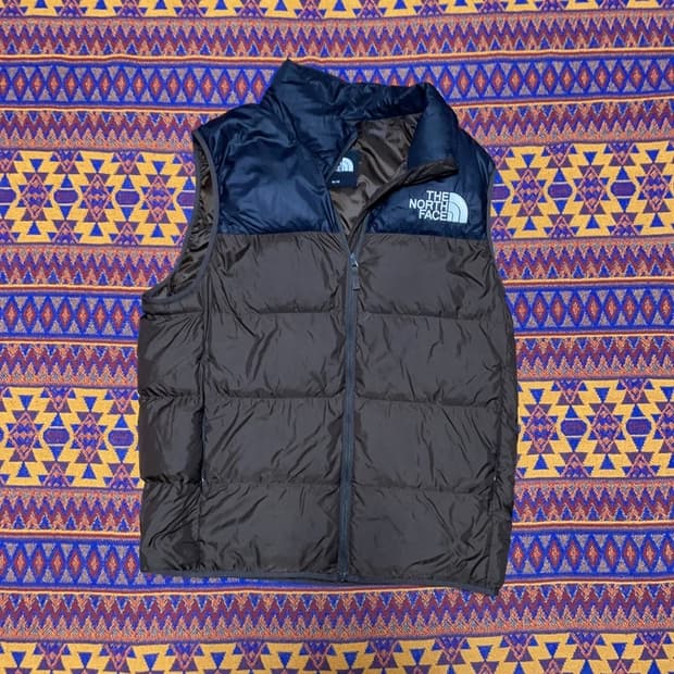 [95] 노스페이스 브라운 패딩조끼