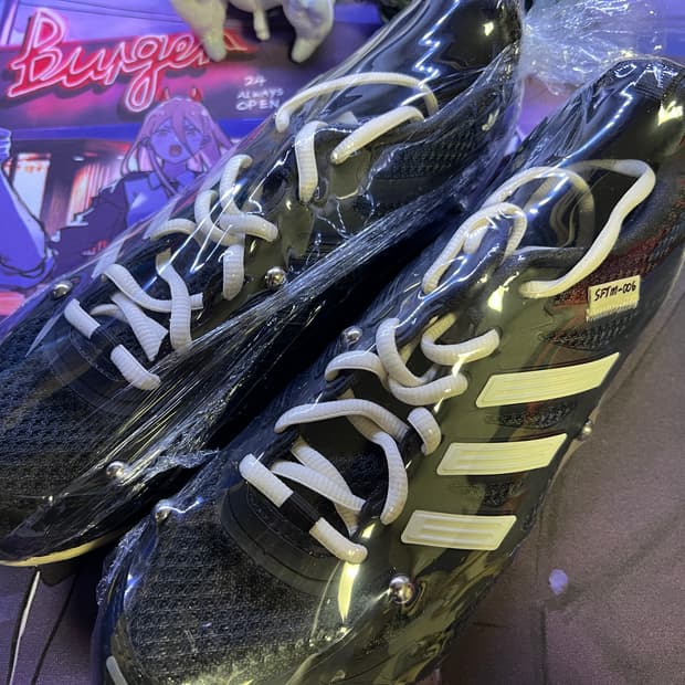 아디다스 X 송 포 더 뮤트 아디제로 PR 코어 블랙 크림 화이트