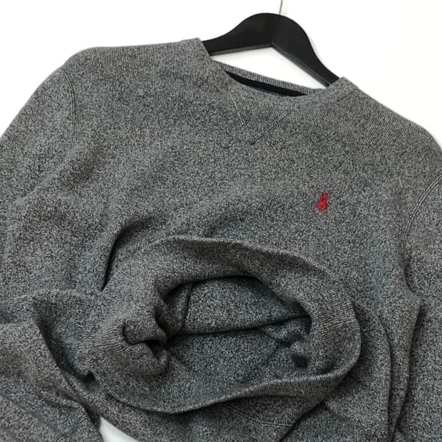 Polo 폴로 랄프로렌 그레이 스웻 셔츠