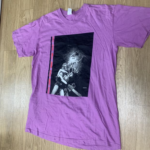 M)Supreme 슈프림 체인쏘우 반팔티