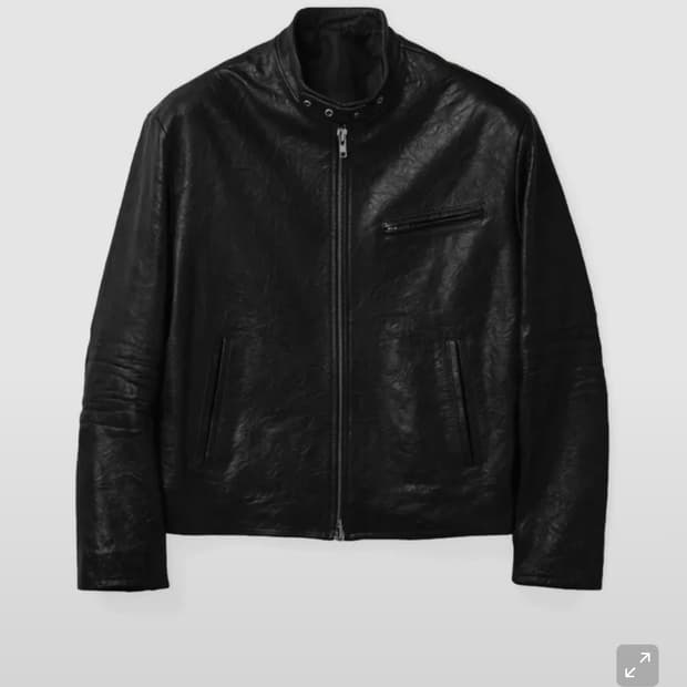 쿠어 램스킨 라이더자켓