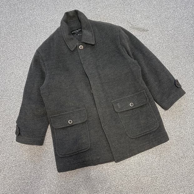 [YSL] 입생로랑 pour homme 빈티지 울 하프 코트