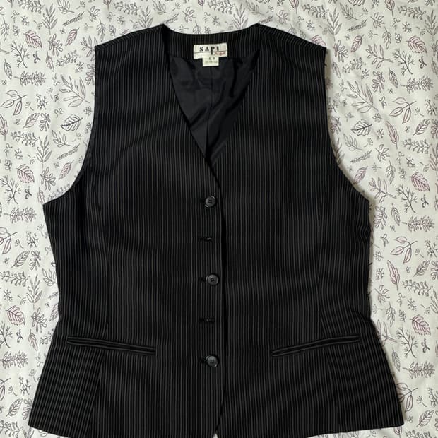 STRIPE GEEK CHIC VEST