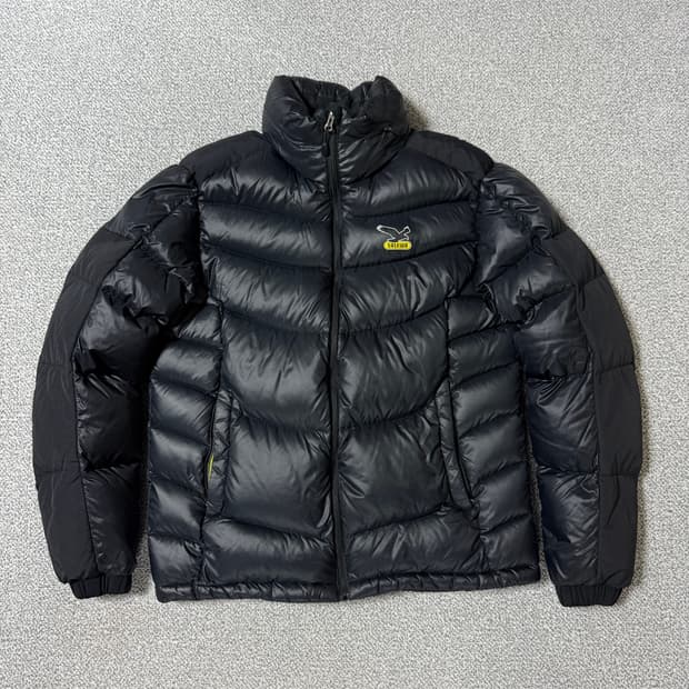 살레와 구스 다운 패딩 남성용 L