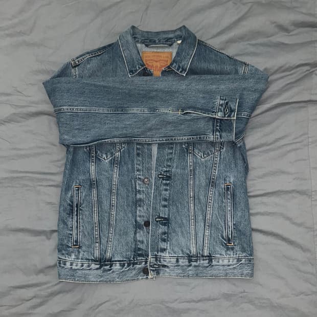 리바이스 데님 청자켓