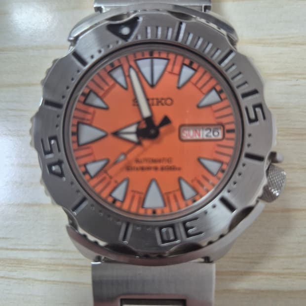 세이코 몬스터 오렌지 2세대