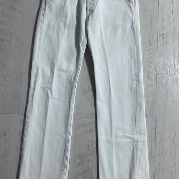 RRL 스트레이트 레그 크림/화이트 데님 팬츠 29x30