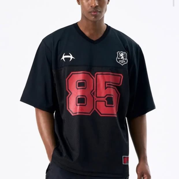 3XL) HDEX 에이치덱스 신형 24ss 럭비 매쉬 져지 반팔티 숏슬리