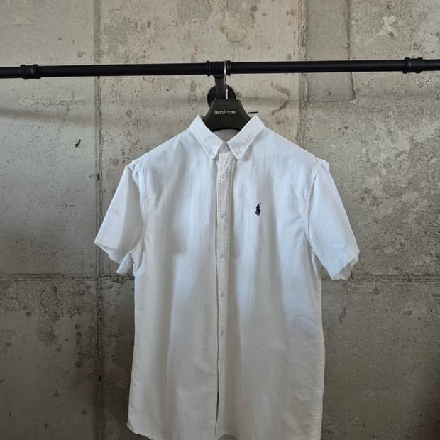 폴로 랄프로렌 화이트 반팔 셔츠