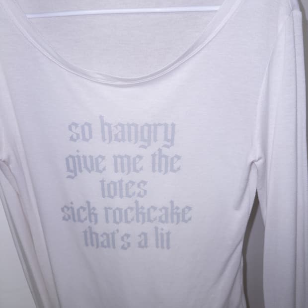 락케이크 Funk Mesh Top - Ivory