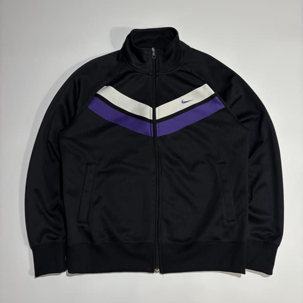 나이키 배색 트랙 집업 자켓