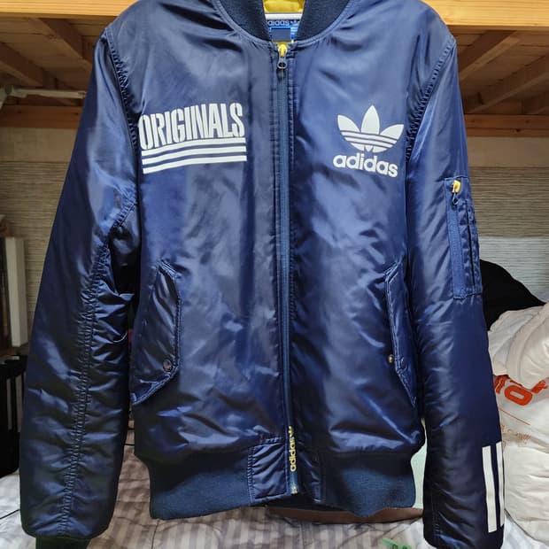 [S] 아디다스 봄버 자켓 MA-1