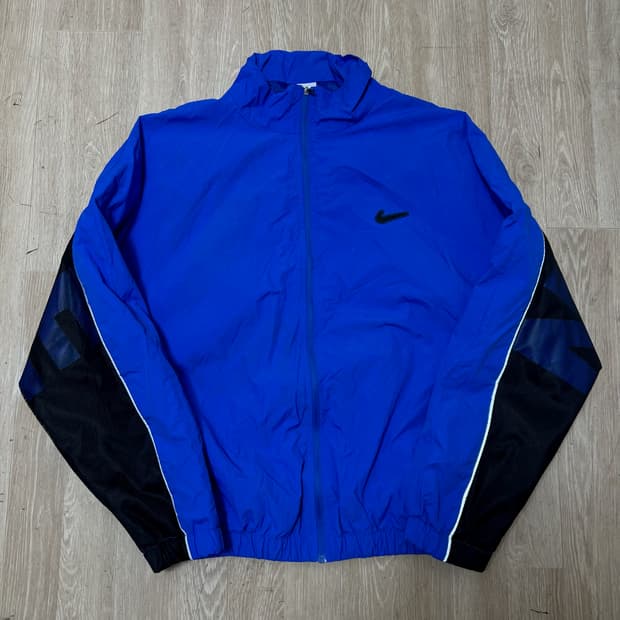 나이키 올드스쿨 빅로고 매쉬 바람막이 자켓 XL/105 