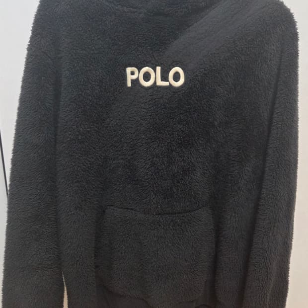 폴로 랄프로렌 파일 플리스 양털 후드 