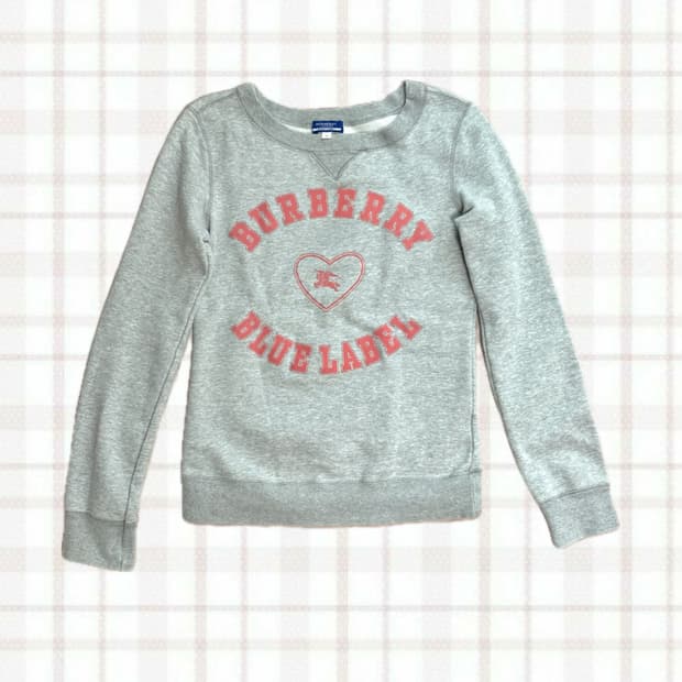 버버리 블루라벨 맨투맨 38사이즈