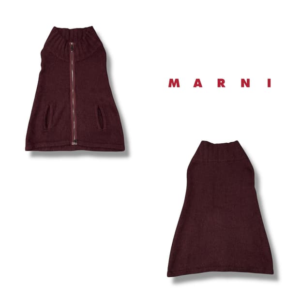  마르니 모헤어 케이프 +명품감정서 y14227