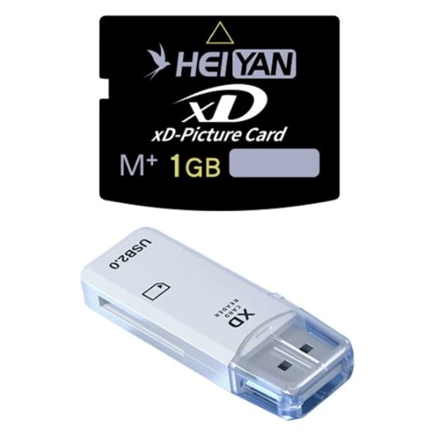 xD카드 1g+리더기 올림푸스 후지 호환